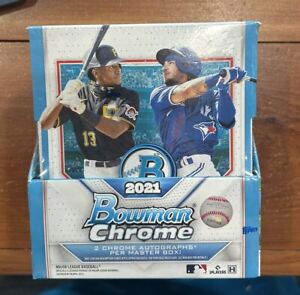 2021 Bowman Chrome Baseball Hobby Box 🔥🔥 Sealed