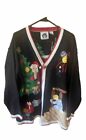 Home Shopping Network Storybook Knits Christmas Sweater Cardigan 3xl