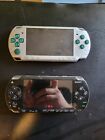2 PSP Untested Silver And Black Sony Psp Consoles