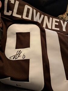 Jadeveon Clowney Autographed Browns Jersey