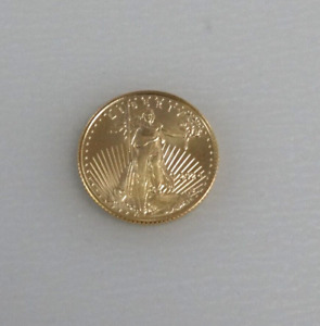 2024 Gold 1/10 oz Gold American Eagle $5 US Mint Gold Eagle BU Coin