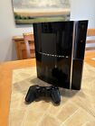 Playstation 3 40GB PS3 Fat Console System Bundle w/ Original Controller TESTED