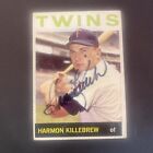New Listing1964 Topps card Twins Harmon Killebrew #177 HOF Twins SIGNED Autographed Auto