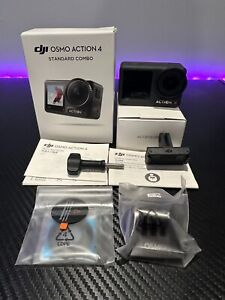 DJI Osmo Action 4 Standard Combo Action Camera - Mint Condition - 4k - GoPro