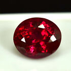 Natural AAA+ Mozambique Red Ruby 8.65 Ct Transparent Gemstone GIE Certified