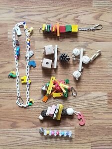 Bird Toys lot of 6 for Small Birds