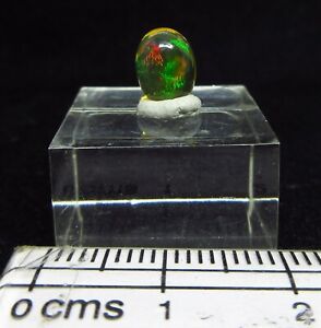 Cabochon of Ethiopian opal (non precious natural stone) # 1975