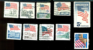 New ListingUSPS 10-Stamp Lot of Cancelled 