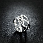 925 sterling Silver for women cross charms Rings wedding cute party lady nice