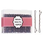 Bobby Pin Hair Pins - 150 Count Bobby Pins Bulk with Storage Case, Pain Brown