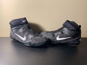 Nike Cary Kolats 2K4'S Wrestling Shoes 2000 Black  Rare. Size 10.5