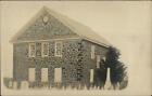 Fairton Fairfield NJ Old Stone Church c1905 Real Photo Postcard #2 xst