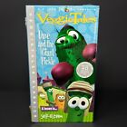 Veggie Tales Dave and the Giant Pickle A Lesson in Self Esteem VHS ImperfectSeal