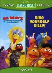 DVD SESAME STREET: ELMO`S MUSICAL ADVENTURE/SING YOURSELF SILLY! - DOUBL DVD NEW