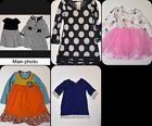 Lot Of 5 Girls Boutique Dresses 5T Rare Editions Mila & Rose Milky & Millie Posh
