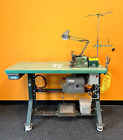 Merrow MG-3WGE-7 Single Needle 3 Thread, Industrial Sewing Machine+Table Tested!
