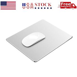 Aluminum Metal Mouse Pad Mat Smooth Magic Ultra Thin Double Side Mouse Mat