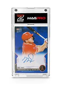 (25 Count) Zion Mag Pro Ultra Clear 35pt Magnetic Card One-Touch Holders Cases