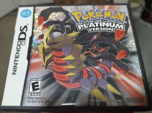 Pokemon Platinum (Nintendo 3DS) Complete CIB - Authentic US Version Mint