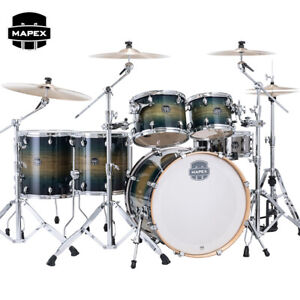 Mapex Armory Series 6 Piece STUDIOEASE FAST Drum Shell Pack Rainforest Burst