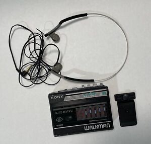 Sony Walkman F80 WM-F80 TV/FM/AM Stereo Cassette Player 5 Band