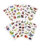 10 Sheets Kids Birthday Party Supplies Cartoon Insects Bugs Temporary Tattoos