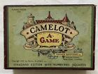 Vintage 1930 Parker Bros  Camelot A Game ~  28 Pieces With Board~Instructions ~