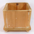 Large Wooden Planter Box Handmade Unfinished Ready for Painting 9