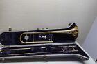 Vintage Conn Director Trombone H4 with carrying case & mouthpiece serial H41325
