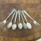 New ListingAntique Silver Sterling 925 Spoons Set Fork Hand Bowl