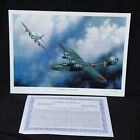 Stan Stokes Aviation Art Print Limited Ed Signed COA An Interesting Dog Fight
