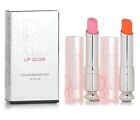 Christian Dior Addict Lip REVIVER DUO GLOW Coral Pink Gloss Balm 001 004 New!