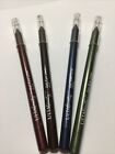 Set of 4 ULTA BEAUTY Gel Eye Liner Pencil Full Size Eyeliner Plum Blue Grn Mink