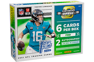 2021 Panini Contenders Optic FOTL🔥 First Off The Line Hobby Box🏈 IN HAND SHIPS