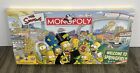 New! 2001 Monopoly Simpsons Edition Board Game Factory Sealed Rare HTF