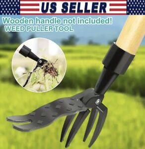 Outdoor Weeder Stand Up Weed Puller Tool Claw Garden Root Remover Killer Easy US