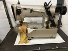 PFAFF 5642  ONE  NEEDLE  FEED  CYLINDER BED +PULLER INDUSTRIAL SEWING MACHINE