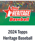 2024 Topps Heritage Hot Box Chrome Purple Refractor Singles Complete Your Set !!