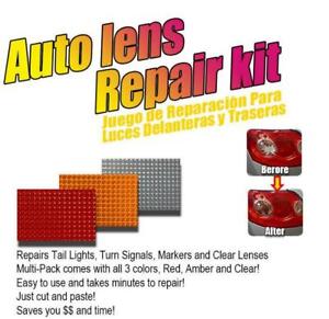 Car Auto Lens Repair Kit DIY Grid Pattern Car Headlights Taillight Repair Tool 3 (For: Mini)
