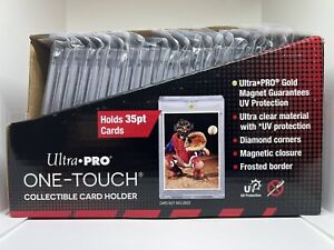 Ultra Pro 35 Pt One Touch Magnetic Card Holder Qty 25 Brand New 25x Box