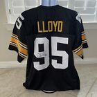 Greg Lloyd autographed signed Pittsburgh Steelers stitched throwback jersey