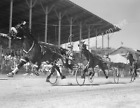 1941 Sulky Races at the Rutland Fair, Vermont Old Photo 8.5