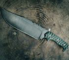 Custom Handmade D2 Tool Steel GOD FATHER Bowie Knife With G-10 Micarta Handle