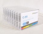 Polaroid C-90 Audio Cassette Tape, Pack of 10, Type II, High Fidelity, 90 Mins