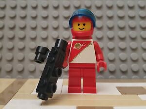 LEGO Red Futuron Minifigure - 6953 6703 Classic Space Astronaut Cosmic Launcher