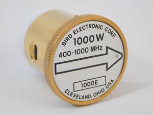 Bird 1000E 400-1000MHz 1000W Element Slug for 43 Wattmeter Meter (excellent)