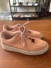 Nike Air Force 1 Sage Low Coral Stardust Sneakers Womans Size 11 AR5339 603