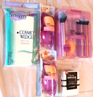 Real Techniques Brush Set Miracle Complexion Sponge Case Cosmetic Wedges Lot