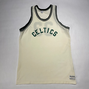 New ListingVintage Boston Celtics Larry Bird #33 MacGregor Sand-Knit Jersey X-Large NBA 80s