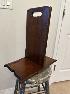 Beautiful Antique Arts And Crafts Oak Bottle Carrier Book Stand